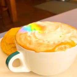 Crafted Palette - A little happy in your cup with the shine of a rainbow!