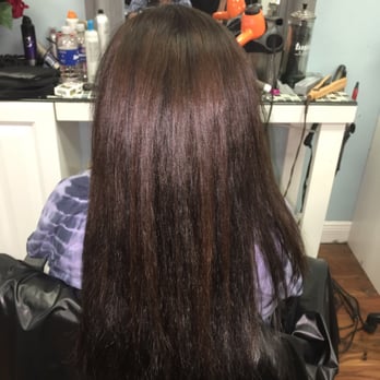 Shampoo Hair Salon - TY Vicky! My moms got all her grays covered w/ a dark chocolate brown for the winter for $85. Looking younger & ready for the holidays. - Hair Salons Near Me - La Place, Louisiana