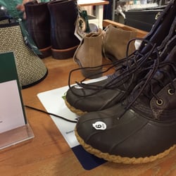 L L Bean Outlet - Husband's new duck boots -- already reduced to $100 with an additional 20% off! Plus no tax in NH.
