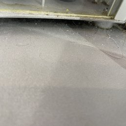 Tanning machines are always filthy.