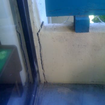 Governor's Square - This is the crack where the wall and porch are no longer connected. I'm on the second floor. - Apartments Near Me - Sacramento, California Governor's Square - This is the crack where the wall and porch are no longer connected. I'm on the second floor. - Apartments Near Me - Sacramento, California