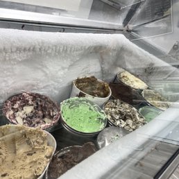a variety of ice creams a variety of ice creams