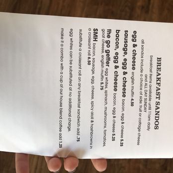 The Grind House - Breakfast menu - Coffee & Tea Near Me - Bangor, Maine The Grind House - Breakfast menu - Coffee & Tea Near Me - Bangor, Maine