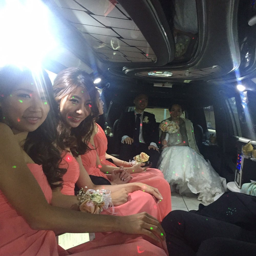 Luxor Limousine - White Cadillac Escalade Stretch Limo - Limos Near Me - brooklyn, New York