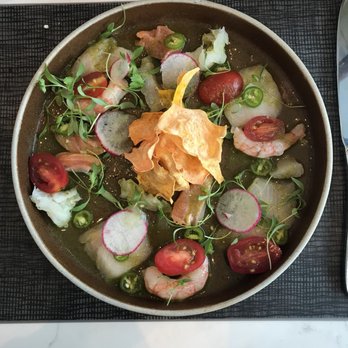 360 Restaurant - Seafood aguachile: my favorite, fresh and tasty. - Canadian (New) Near Me - Toronto, Ontario