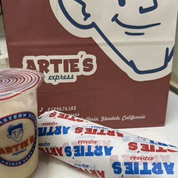 Artie's Express - Banana Smoothie - Fast Food Near Me - Glendale, California Artie's Express - Banana Smoothie - Fast Food Near Me - Glendale, California