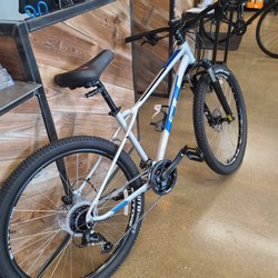 Gray Goat Bicycle - GT aggressor right off the showroom.