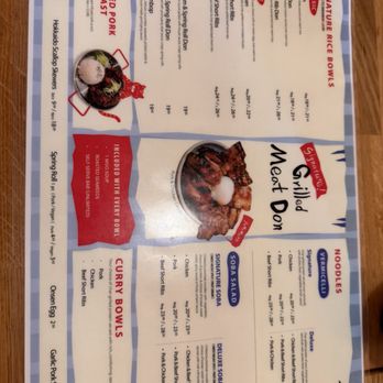 The Hungry Tiger - Menu - Japanese Near Me - Burnaby, British Columbia