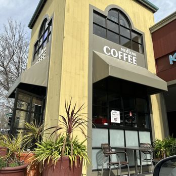 Medleno Coffee Shop & Roastery - The whole shop. Outside seating. - Coffee & Tea Near Me - Danville, California Medleno Coffee Shop & Roastery - The whole shop. Outside seating. - Coffee & Tea Near Me - Danville, California