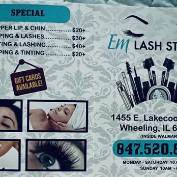 Em Lash Studio - Business card - Eyelash Service Near Me - Wheeling, Illinois Em Lash Studio - Business card - Eyelash Service Near Me - Wheeling, Illinois