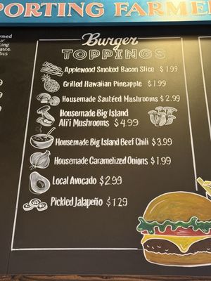 Menu photo 3 Big Island Burger Urban Honolulu, HI