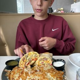 Breakfast burrito
