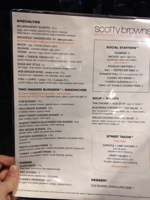 Menu photo 8 Scotty Browns BLI Bellingham, WA Menu photo 8 Scotty Browns BLI Bellingham, WA
