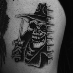 Ritual Tattoo and Gallery - Tattoo by Denver tattoo artist, Francis Logan, @blackfrancistattoos