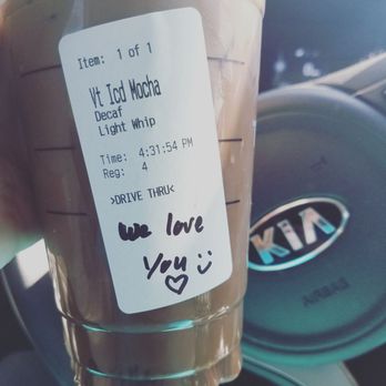 Starbucks - Love you too! - Coffee & Tea Near Me - Selma, California Starbucks - Love you too! - Coffee & Tea Near Me - Selma, California