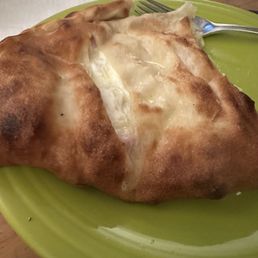 Raw calzone dough