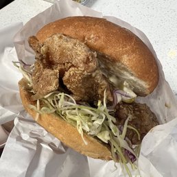 Soy Garlic Chicken Sandwich
