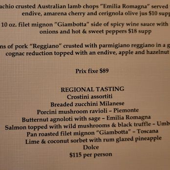Scalini Fedeli - menu - Italian Near Me - New York, New York