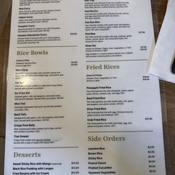 Khao Thai Restaurant - Main Menu - Thai Near Me - Saratoga, California Khao Thai Restaurant - Main Menu - Thai Near Me - Saratoga, California