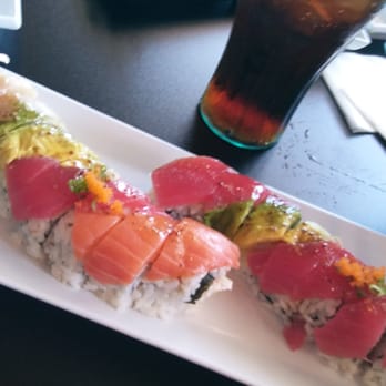 Hon Sushi - Rainbow roll and hawaiian roll - Sushi Bars Near Me - Corona, California