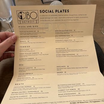 Cibo Detroit - Menu - Italian Near Me - Detroit, Michigan Cibo Detroit - Menu - Italian Near Me - Detroit, Michigan