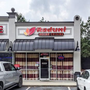 Raduni Indian Cuisine - the front of the restaurant - Indian Near Me - Atlanta, Georgia Raduni Indian Cuisine - the front of the restaurant - Indian Near Me - Atlanta, Georgia