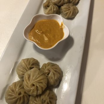 Cafe Everest - Steamed chicken momos (dumplings) - Himalayan/Nepalese Near Me - Cleveland, Ohio