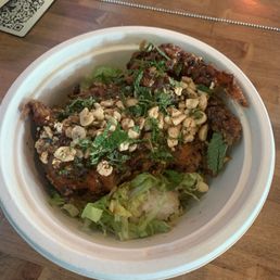 Vietnamese chicken rice bowl Vietnamese chicken rice bowl