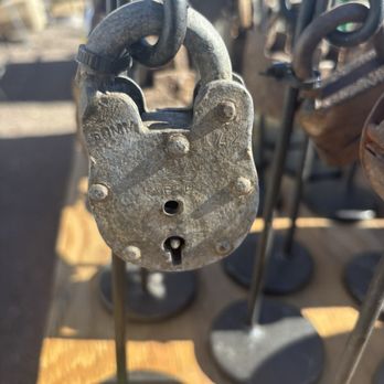 Good Ground Trading - Vintage lock - Antiques Near Me - Quartzsite, Arizona