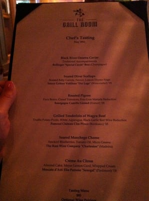 Menu photo 8 The Grill Room New Orleans, LA