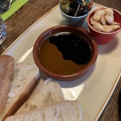 Deja Vu In Kendal - Olives, olive oil & balsalmic, marcona almonds.