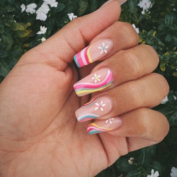 Diamonds Nails & Spa - My beautiful nails ! Thank you Amy ! - Nail Salons Near Me - Fontana, California Diamonds Nails & Spa - My beautiful nails ! Thank you Amy ! - Nail Salons Near Me - Fontana, California