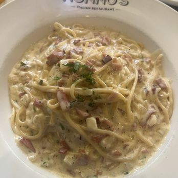 Nonno's Italian Restaurant - Spaghetti Carbonara. - Italian Near Me - Altamonte Springs, Florida Nonno's Italian Restaurant - Spaghetti Carbonara. - Italian Near Me - Altamonte Springs, Florida