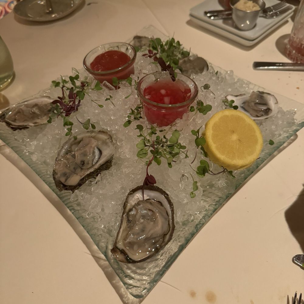 The Bistro - Super fresh delicious raw oysters - New American Near Me - Indio, California