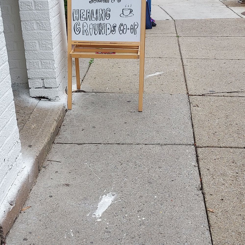 The Healing Grounds - Sign - Cafes Near Me - Buffalo, New York The Healing Grounds - Sign - Cafes Near Me - Buffalo, New York