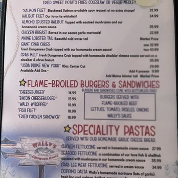 Wally's Chowder House & Broiler - Seafood Near Me - Des Moines, Washington Wally's Chowder House & Broiler - Seafood Near Me - Des Moines, Washington