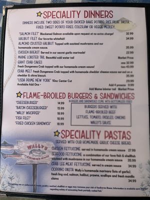 Menu photo 8 Wally's Chowder House & Broiler Des Moines, WA Menu photo 8 Wally's Chowder House & Broiler Des Moines, WA