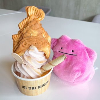 Uji Time Dessert - Sakura taiyaki cone - Desserts Near Me - Concord, California Uji Time Dessert - Sakura taiyaki cone - Desserts Near Me - Concord, California