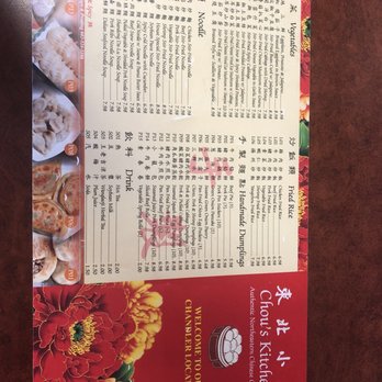 Chou's Kitchen - Menu - Chinese Near Me - Chandler, Arizona