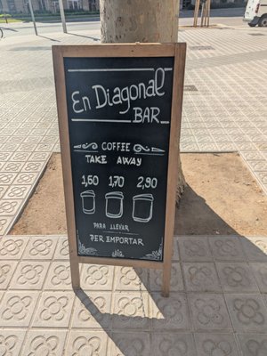 Menu photo 1 En Diagonal Barcelona, B Menu photo 1 En Diagonal Barcelona, B