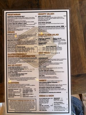 Menu photo 1 Trailhead Public House & Eatery Moab, UT Menu photo 1 Trailhead Public House & Eatery Moab, UT