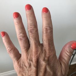 Beautiful dip nails!
