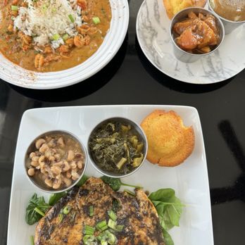 Blue Water Bayou Wing Masters - Jerk chicken Black eyed peas  Shrimp etouffee - Southern Near Me - Texarkana, Texas
