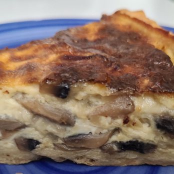Adore Dessert Cafe - Mushroom quiche - Desserts Near Me - Redondo Beach, California