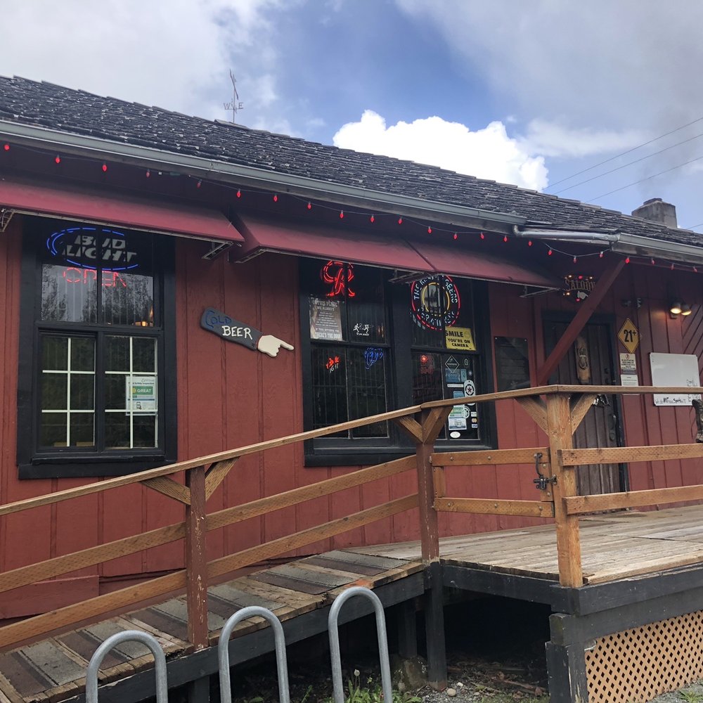 the front of the restaurant