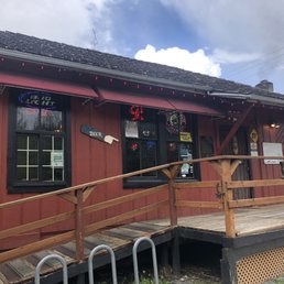 the front of the restaurant
