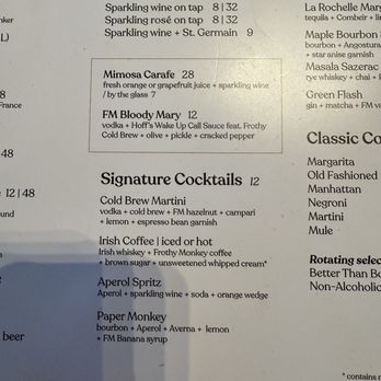 Frothy Monkey - Love a Aperol spritz - Coffee & Tea Near Me - Chattanooga, Tennessee