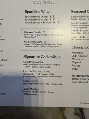 Menu photo 3 Frothy Monkey Chattanooga, TN