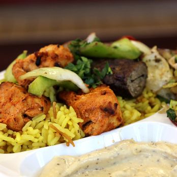 Shish Grill - Shish Combo Plate (chicken, kafta, and lamb)... - Mediterranean Near Me - San Ramon, California Shish Grill - Shish Combo Plate (chicken, kafta, and lamb)... - Mediterranean Near Me - San Ramon, California