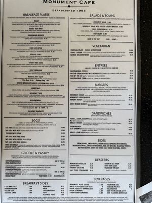 Menu photo 8 The Monument Café Georgetown, TX Menu photo 8 The Monument Café Georgetown, TX